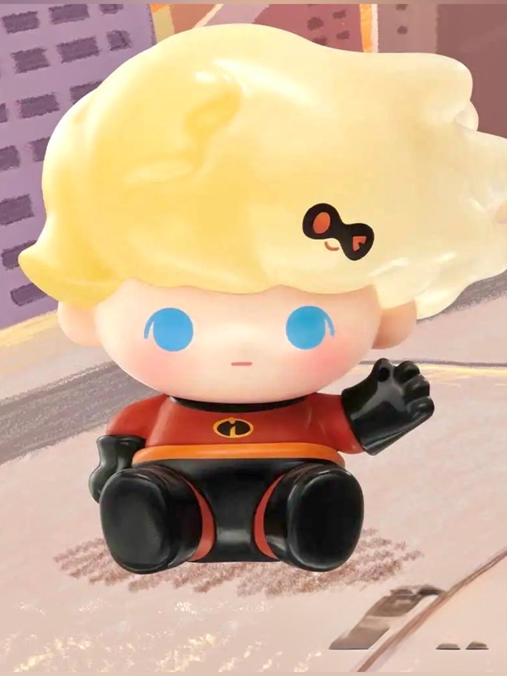 Dimoo World X Pixar - Pop Bean Dash from “The Incredibles.”